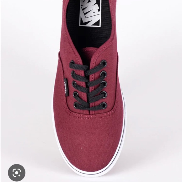 Burgundy Lo-pro vans 6 - Picture 2 of 9